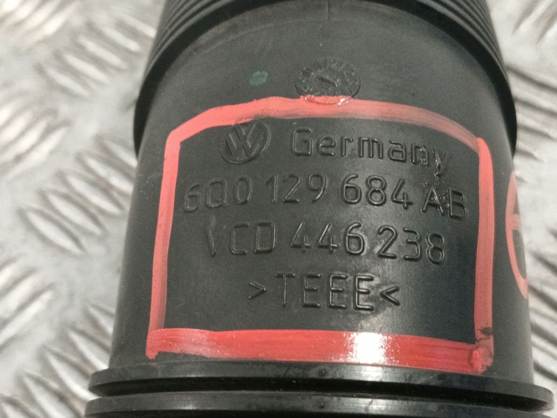 Recambio de tubo para seat ibiza iii (6l1) 1.4 tdi referencia OEM IAM 6Q0129684AB VCD446238 
