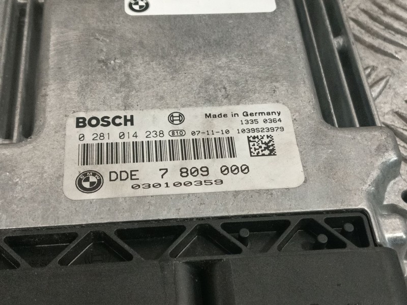 Recambio de centralita motor uce para bmw 1 (e81) 120 d referencia OEM IAM 0281014238  