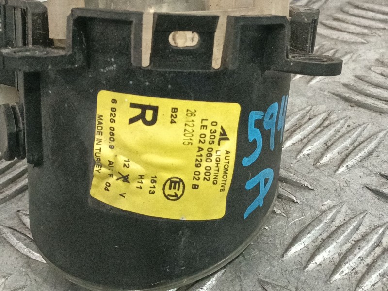 Recambio de faro antiniebla derecho para mini mini (r50, r53) one d referencia OEM IAM 0305060002 69250509 