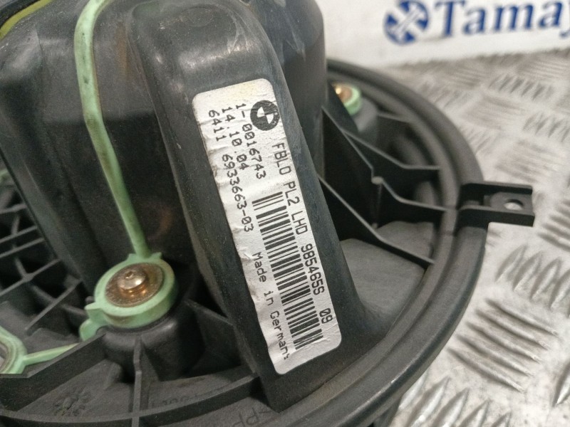 Recambio de motor calefaccion para bmw 1 (e87) 118 d referencia OEM IAM 16743 693366303 