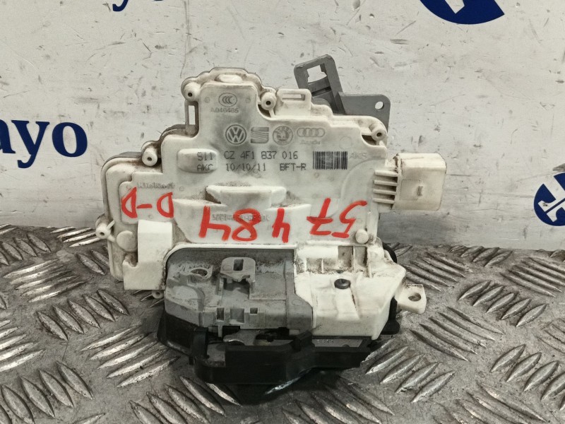 Recambio de cerradura puerta delantera derecha para audi a3 sportback (8p) 2.0 tdi referencia OEM IAM 4F1837016  