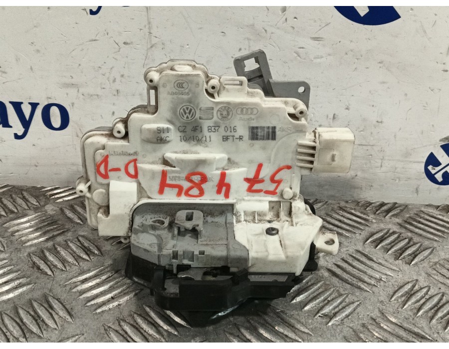 Recambio de cerradura puerta delantera derecha para audi a3 sportback (8p) 2.0 tdi referencia OEM IAM 4F1837016  