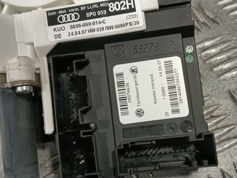 Recambio de elevalunas delantero derecho para audi a3 (8p1) 1.8 tfsi referencia OEM IAM 8P4837630 8P0959802H 