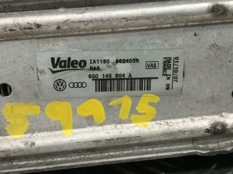 Recambio de intercooler para seat cordoba (6l2) 1.9 tdi referencia OEM IAM 6Q0145804A 862403N 