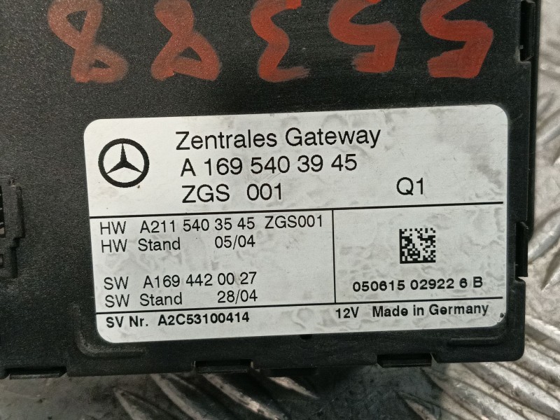 Recambio de modulo electronico para mercedes-benz clase b (w245) 2.0 cdi cat referencia OEM IAM A1695403945  