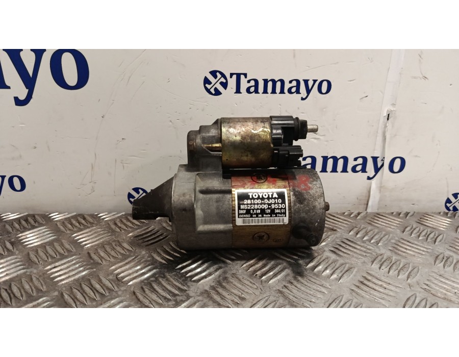 Recambio de motor arranque para toyota yaris (ncp1/nlp1/scp1) 1.0 cat referencia OEM IAM 281000J010 MS2280009530 
