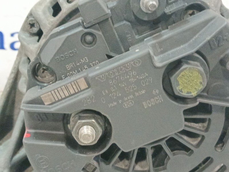 Recambio de alternador para volvo s60 berlina d5 referencia OEM IAM 8676496 0124525029 