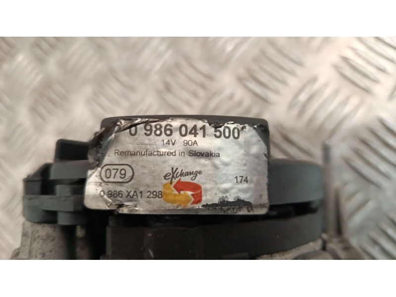Recambio de alternador para seat leon (1m1) 1.6 16 v referencia OEM IAM 0986041500  