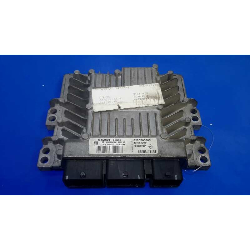 Recambio de centralita motor uce para renault scenic ii 1.5 dci diesel referencia OEM IAM S122326109A SID301 8200565863