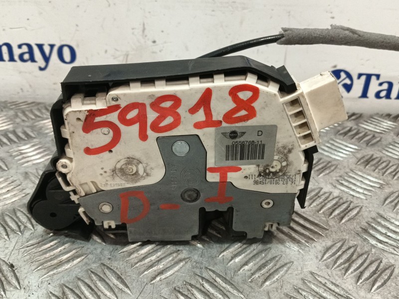 Recambio de cerradura puerta delantera izquierda para mini mini clubman (r55) cooper referencia OEM IAM 055676811 A048315 