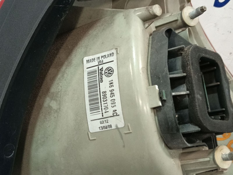 Recambio de piloto trasero izquierdo para volkswagen golf v (1k1) 1.4 tsi referencia OEM IAM 1K6945095AC 89031704 