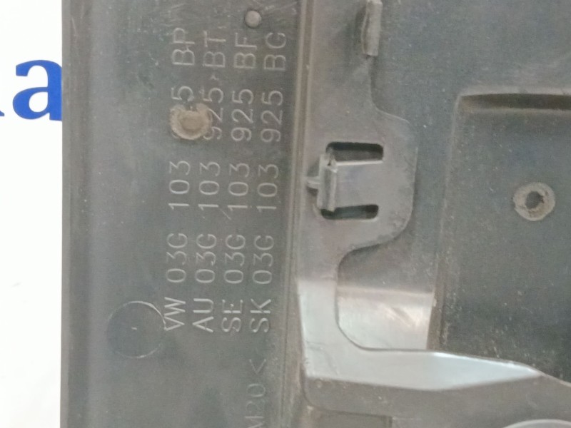 Recambio de tapa motor para audi a3 (8p1) 2.0 tdi 16v referencia OEM IAM 03G103925BT  