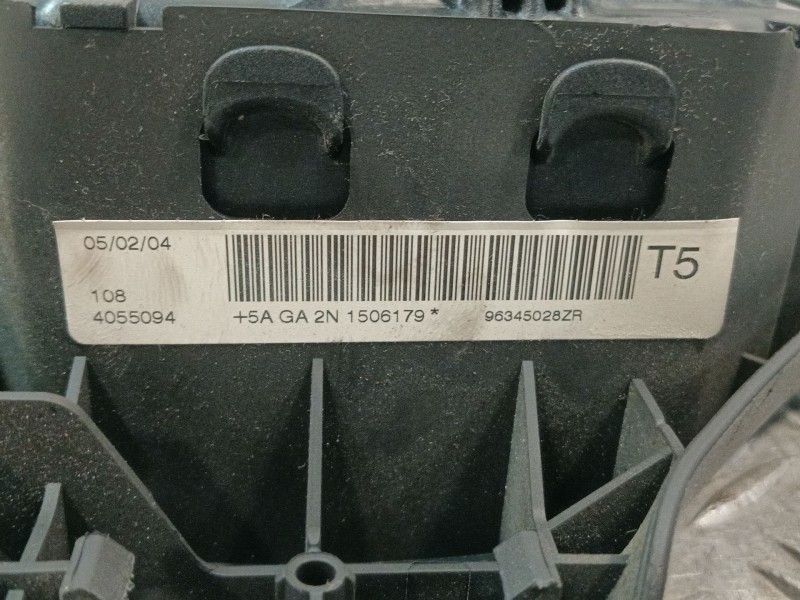 Recambio de airbag delantero izquierdo para peugeot 307 cc (3b) 1.6 16v referencia OEM IAM 96345028ZR  
