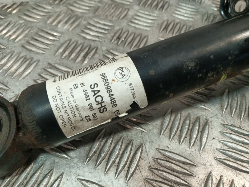 Recambio de amortiguador trasero izquierdo para citroën berlingo referencia OEM IAM 968098448005 814902001502 
