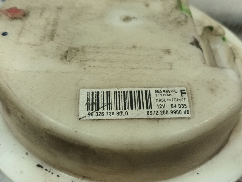 Recambio de aforador para peugeot 307 cc (3b) 1.6 16v referencia OEM IAM 9632672080G  