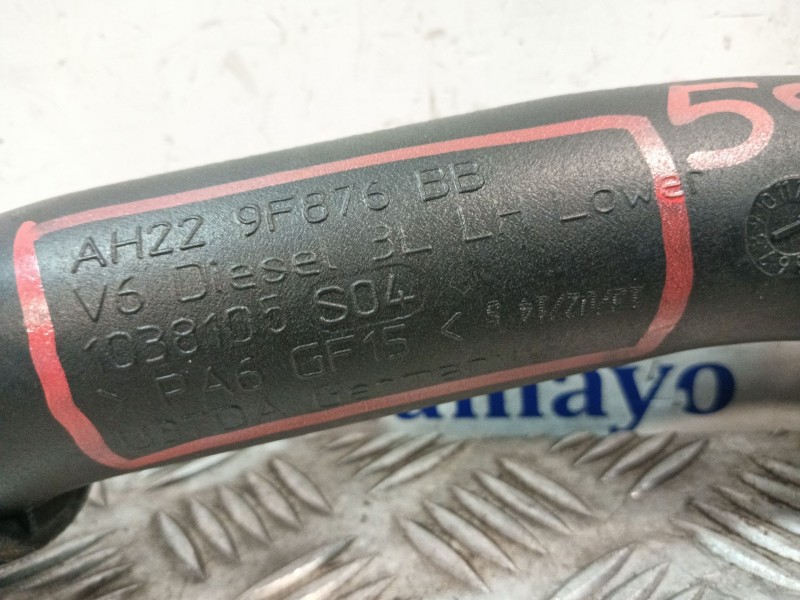 Recambio de tubo para land rover discovery iv (l319) 3.0 sdv6 4x4 referencia OEM IAM AH229F876BB 1038155S01 
