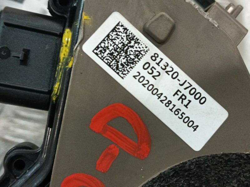 Recambio de cerradura puerta delantera derecha para kia xceed (cd) 1.6 gdi hybrid referencia OEM IAM 81320J7000  