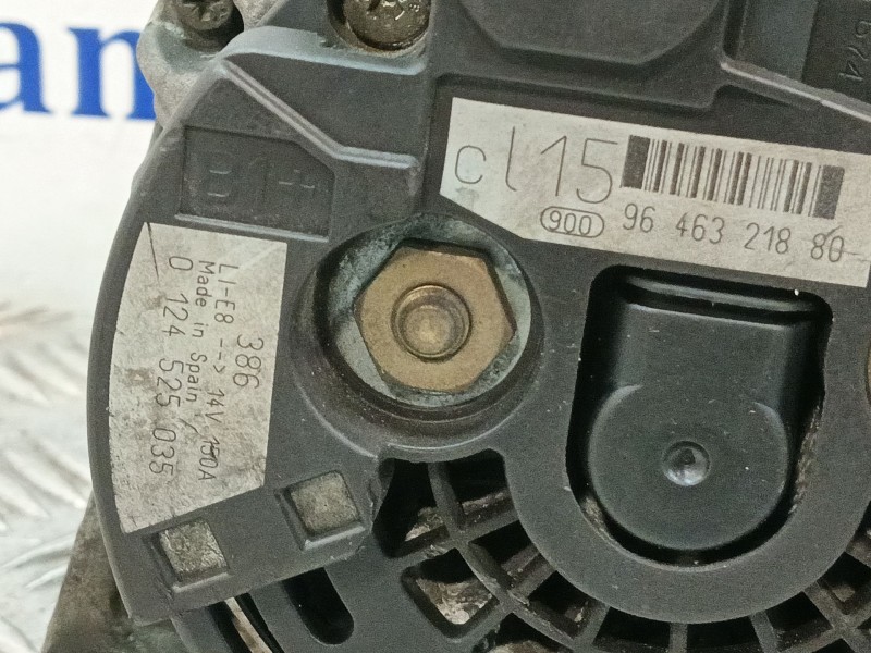 Recambio de alternador para peugeot 307 (s1) xr referencia OEM IAM 9646321880 0124525035 