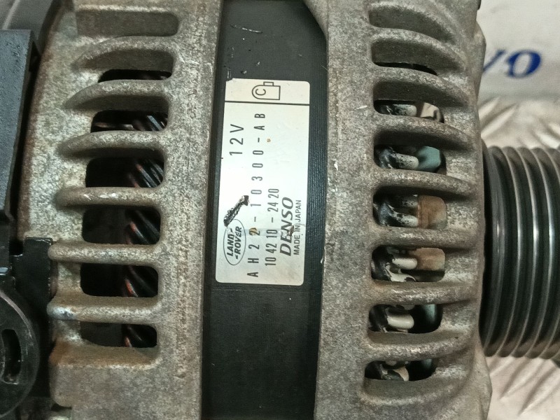 Recambio de alternador para land rover discovery iv (l319) 3.0 sdv6 4x4 referencia OEM IAM AH2210300AB 1042102420 
