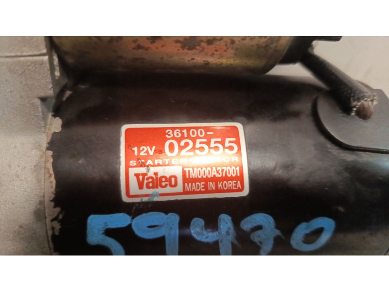 Recambio de motor arranque para hyundai getz (tb) 1.1 referencia OEM IAM 3610002555  