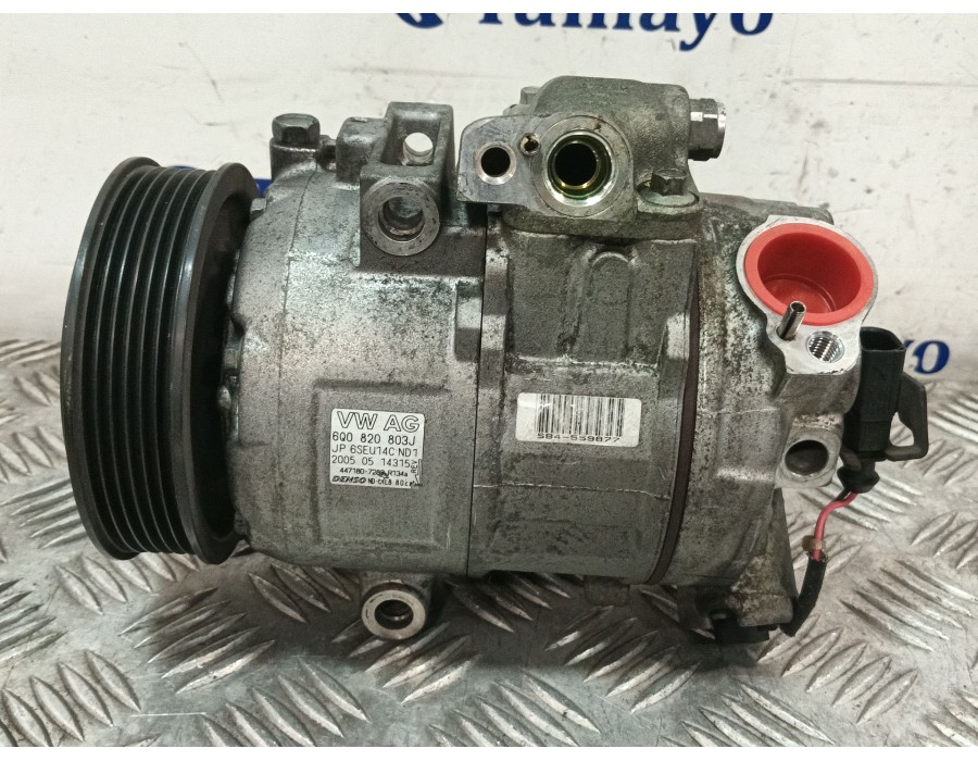 Recambio de compresor aire acondicionado para skoda octavia i (1u2) 1.9 tdi referencia OEM IAM 6Q0820803J 4471807282 