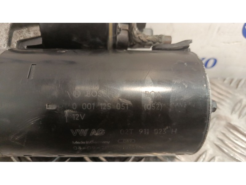 Recambio de motor arranque para seat ibiza iii (6l1) 1.9 sdi referencia OEM IAM 02T911023H 0001125051 