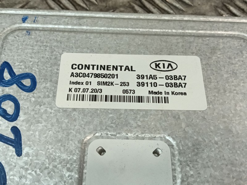 Recambio de centralita motor uce para kia xceed (cd) 1.6 gdi hybrid referencia OEM IAM 3911003BA7  