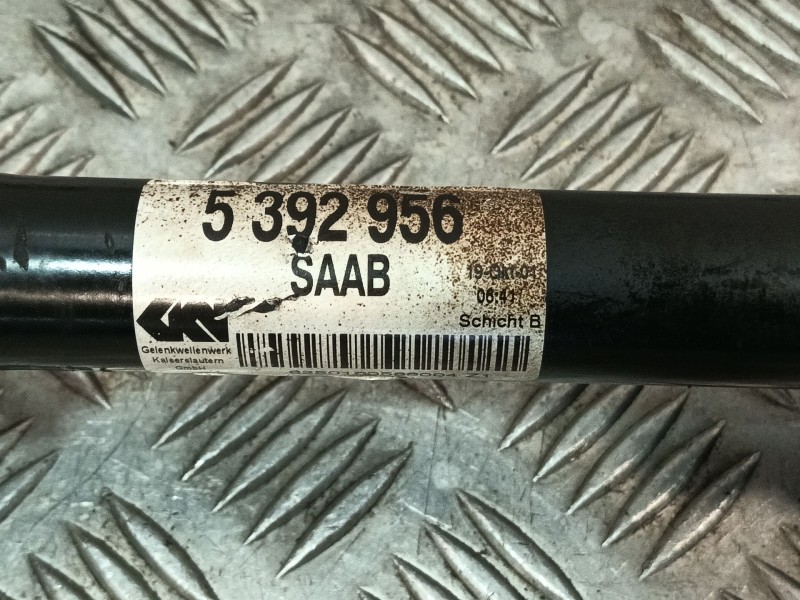 Recambio de transmision delantera izquierda para saab 9-5 (ys3e) 2.0 t referencia OEM IAM 5392956  