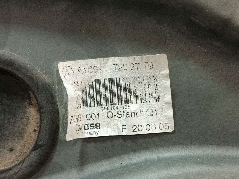 Recambio de elevalunas delantero izquierdo para mercedes-benz clase b (w245) 2.0 cdi cat referencia OEM IAM A1697202779  