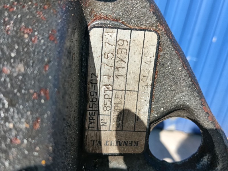 Recambio de puente trasero para renault trucks messenger caja/chasis b 120.35 (fn40b7) referencia OEM IAM 5600494461  