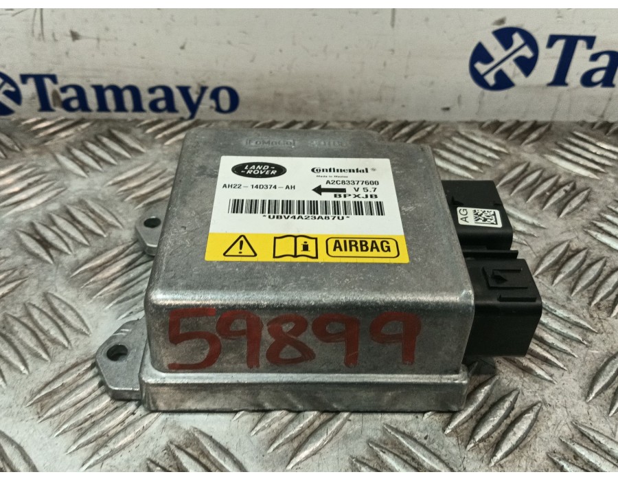 Recambio de centralita airbag para land rover discovery iv (l319) 3.0 sdv6 4x4 referencia OEM IAM AH2214D374AH A2C83377600 
