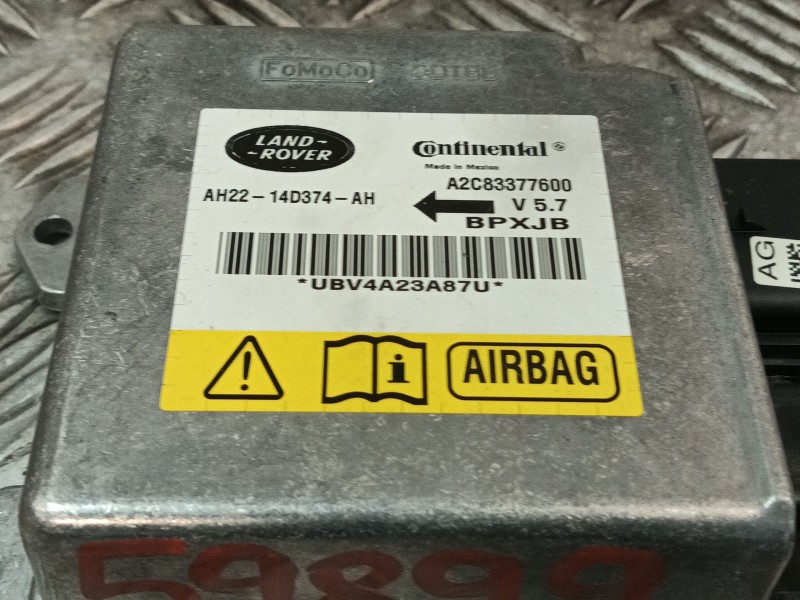 Recambio de centralita airbag para land rover discovery iv (l319) 3.0 sdv6 4x4 referencia OEM IAM AH2214D374AH A2C83377600 