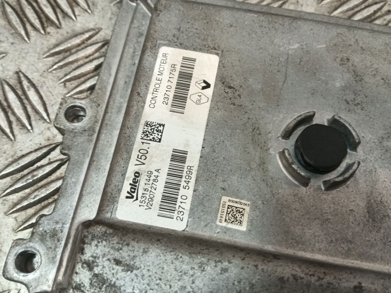 Recambio de centralita motor uce para dacia logan ii tce 90 referencia OEM IAM 237107175R 237105499R 