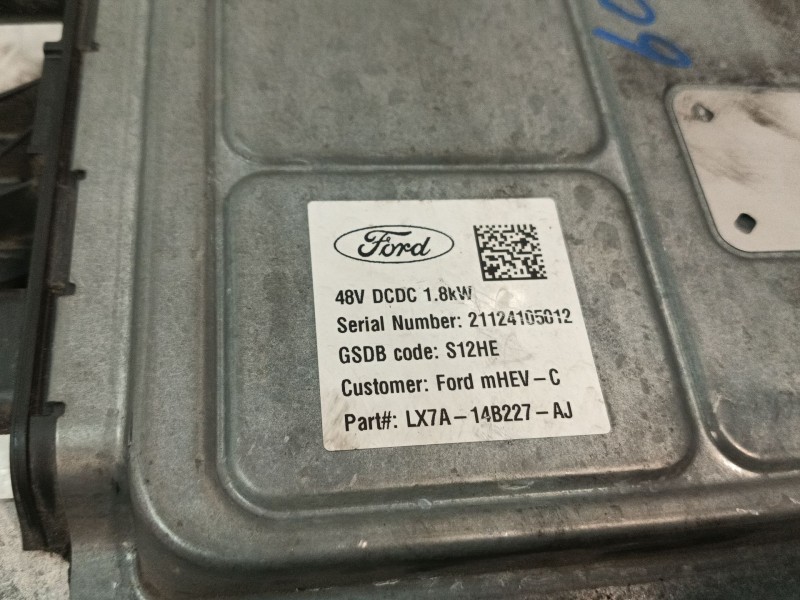 Recambio de modulo electronico para ford puma (j2k, cf7) 1.0 ecoboost referencia OEM IAM LX7A14B227AJ A2C772547AD 