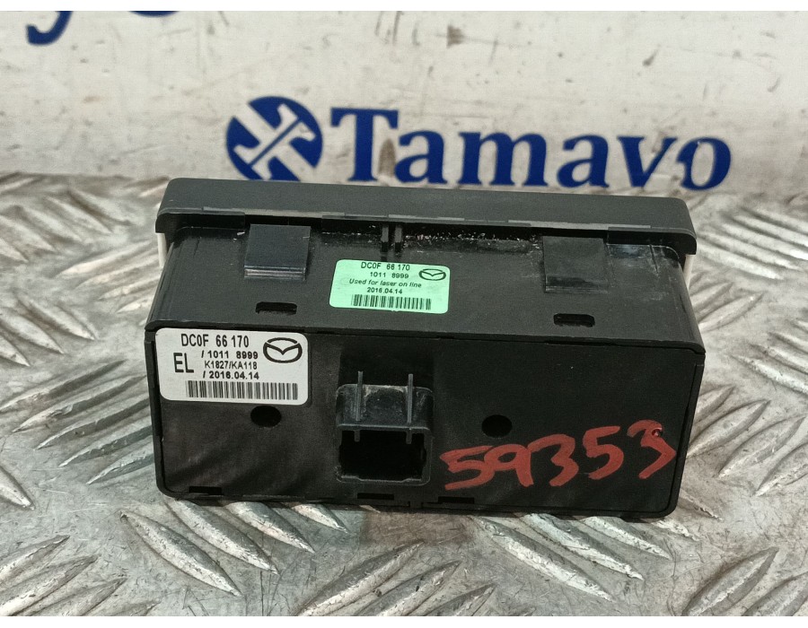 Recambio de mando multifuncion para mazda cx-3 (dk) 2.0 skyactiv-g (dk5w, dk6w) referencia OEM IAM DC0F66170  