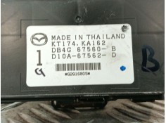 Recambio de modulo electronico para mazda cx-3 (dk) 2.0 skyactiv-g (dk5w, dk6w) referencia OEM IAM D10A67562D DA4G67560B KT174KA 2