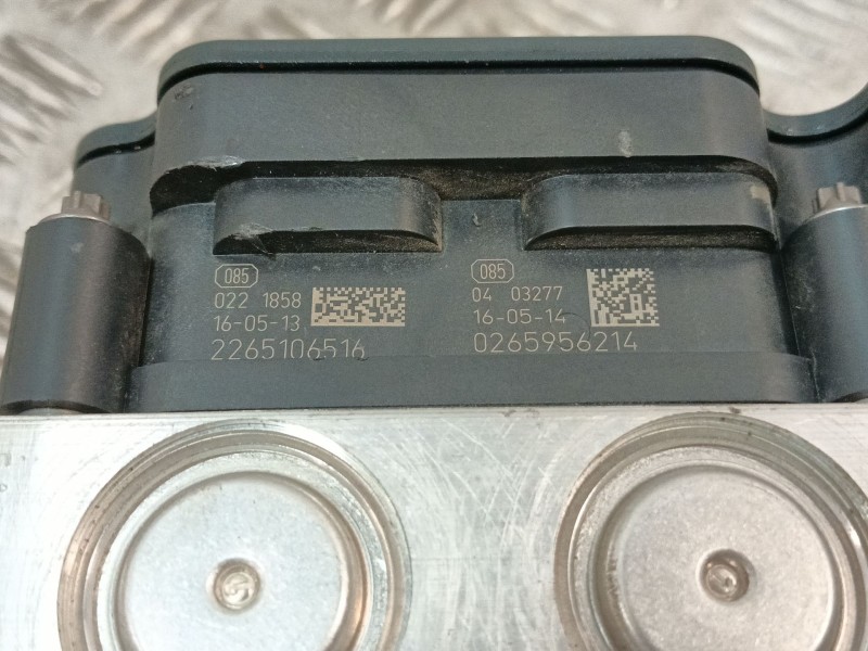 Recambio de abs para citroën jumper iii furgoneta 2.2 hdi 110 referencia OEM IAM 51987033 2265106516 0265956214