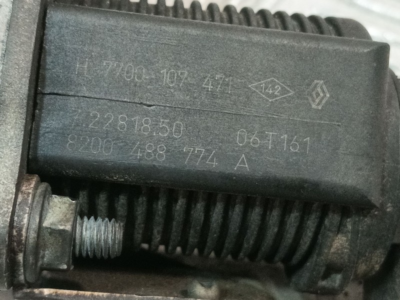 Recambio de valvula egr para renault kangoo (f/kc0) 1.5 dci diesel referencia OEM IAM 8200391624  