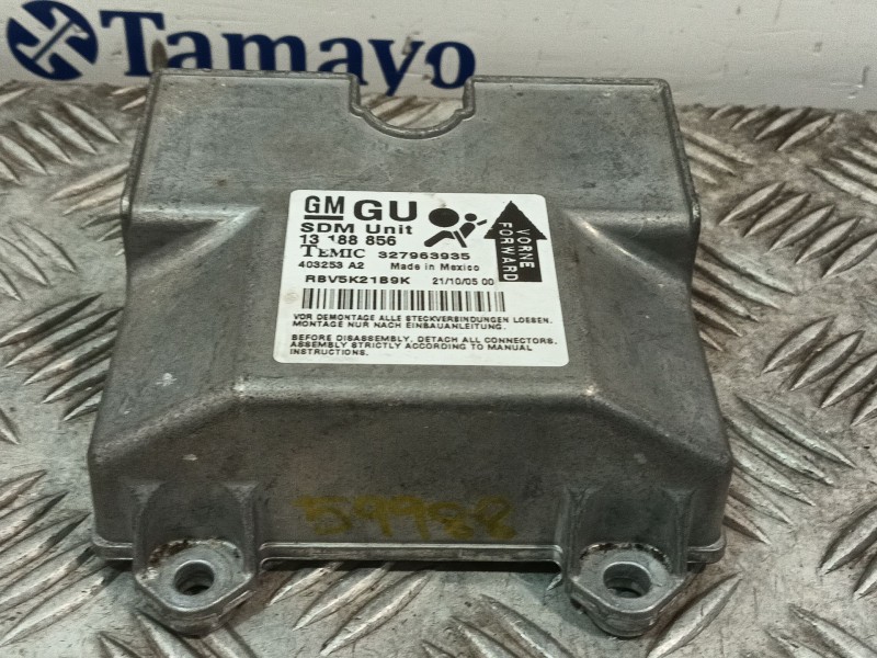 Recambio de centralita airbag para opel zafira / zafira family b (a05) 1.9 cdti (m75) referencia OEM IAM 13188856  