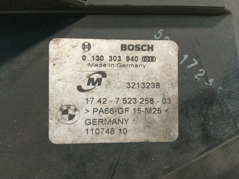 Recambio de electroventilador para bmw serie 1 berlina (e81/e87) referencia OEM IAM 1137328144 69256939 0130303940