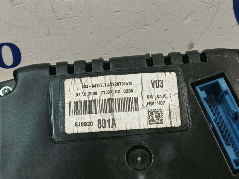 Recambio de cuadro instrumentos para seat ibiza iv (6j5, 6p1) 1.6 tdi referencia OEM IAM 6J0920801A A2C53332250 A2C53249979