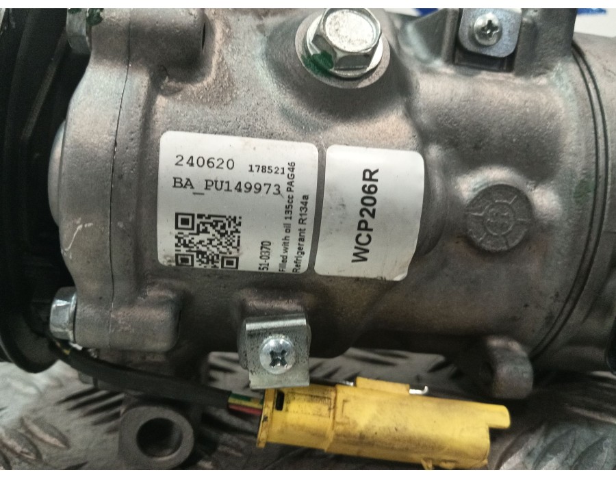 Recambio de compresor aire acondicionado para peugeot 207/207+ (wa_, wc_) 1.4 16v referencia OEM IAM SD6CBCF  
