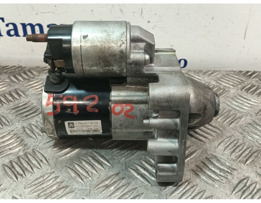 Recambio de motor arranque para peugeot 207/207+ (wa_, wc_) 1.4 16v referencia OEM IAM V75500178004 M000T32271ZE 