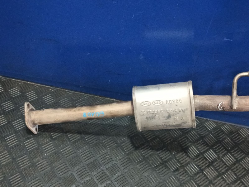 Recambio de tubo escape central para hyundai ioniq (ae) 1.6 gdi hybrid referencia OEM IAM ADS00  