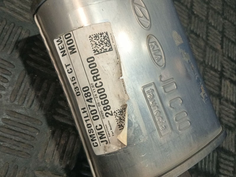 Recambio de tubo escape central para kia xceed (cd) 1.6 gdi hybrid referencia OEM IAM 28600CR000  