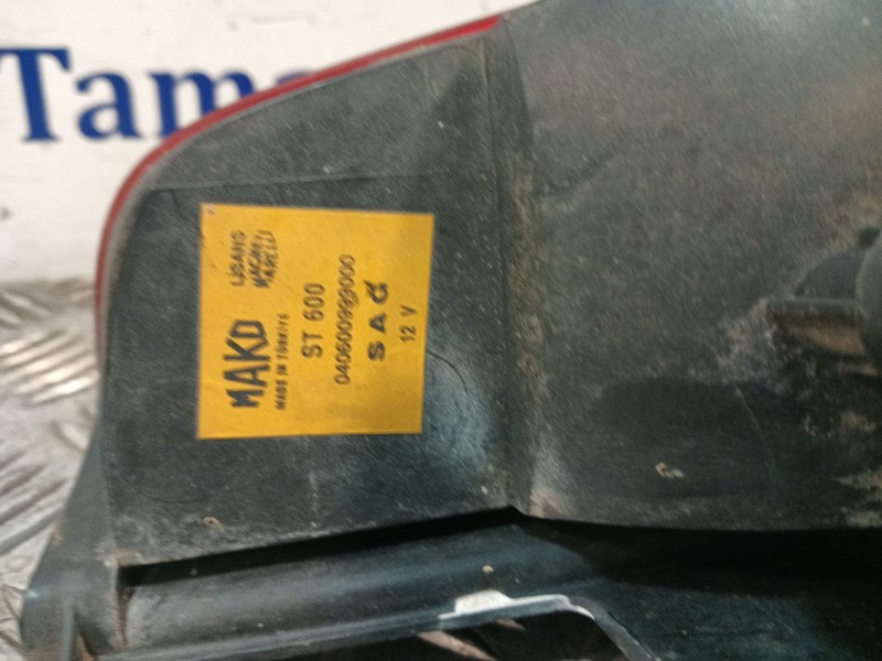 Recambio de piloto trasero derecho para fiat doblo (119) 1.9 jtd cat referencia OEM IAM 040600999000 40600748 