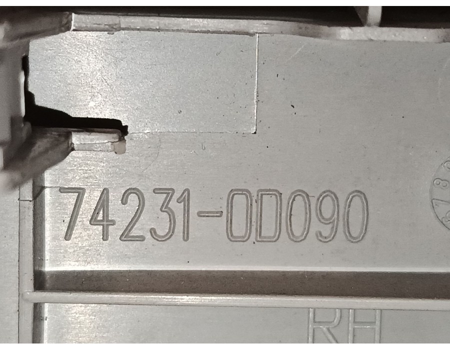 Recambio de maneta elevalunas delantera derecha para toyota yaris (_p9_) 1.4 d-4d (nlp90_) referencia OEM IAM 742310D090  