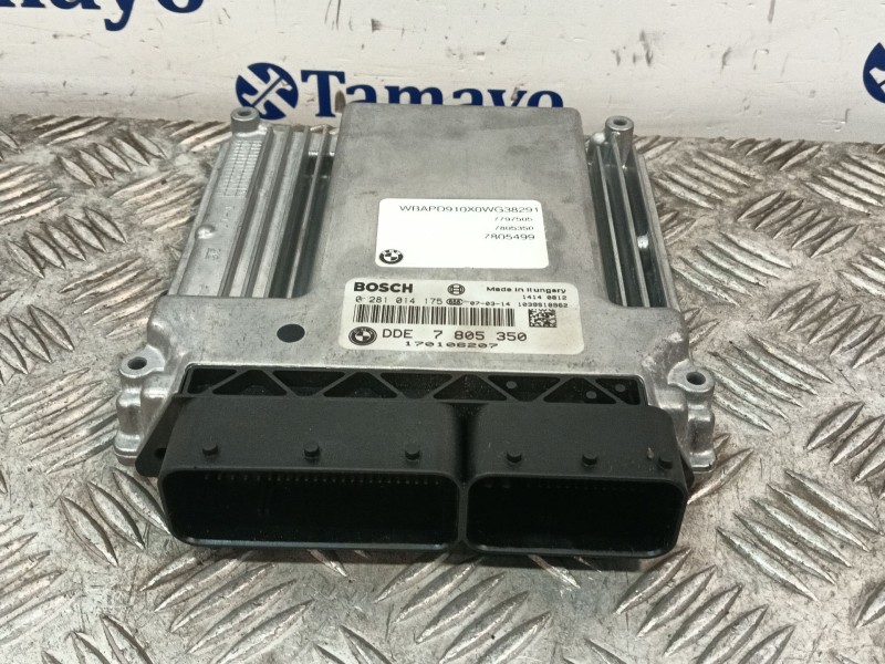 Recambio de centralita motor uce para bmw x3 (e83) 3.0 d referencia OEM IAM 0281014175 7805350 1039S18962