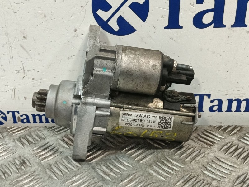Recambio de motor arranque para skoda fabia ii (542) 1.2 12v referencia OEM IAM 02T911024N  