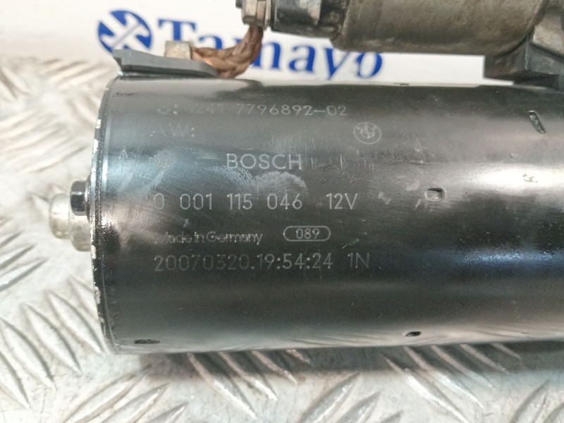 Recambio de motor arranque para bmw x3 (e83) 3.0 d referencia OEM IAM 12417796892 0001115046 